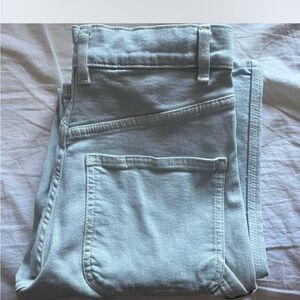 Zara Soft Blue Denim Pants